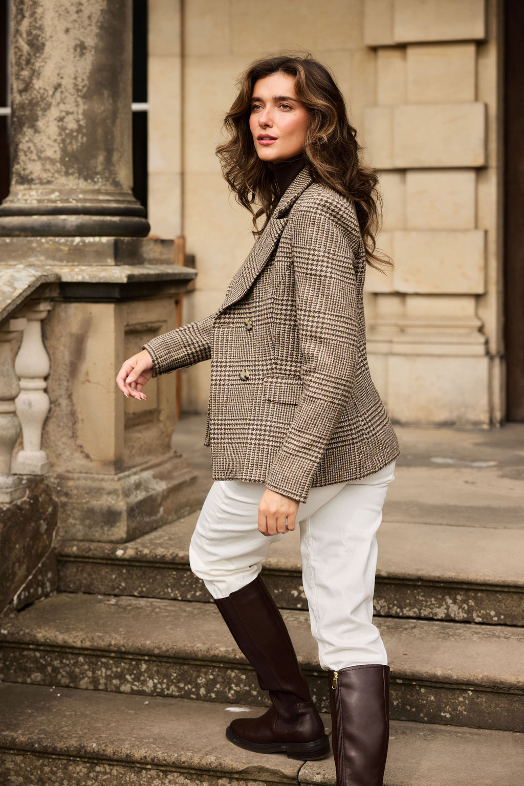 The Braemar Double Breasted British Wool Blazer