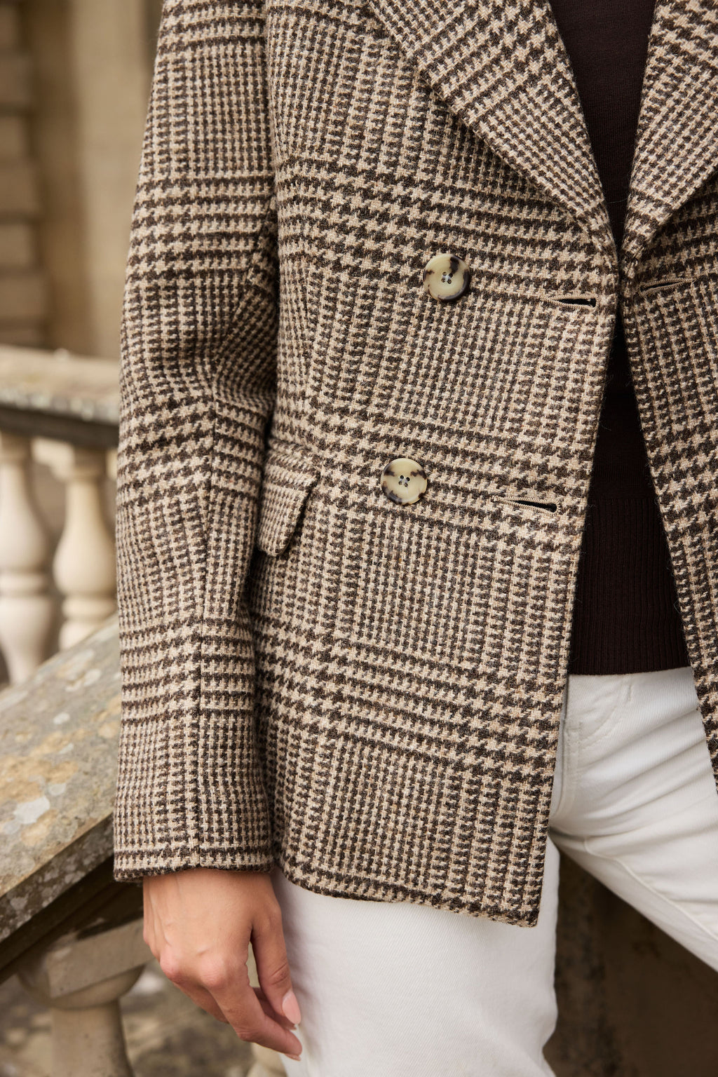The Braemar Double Breasted British Wool Blazer