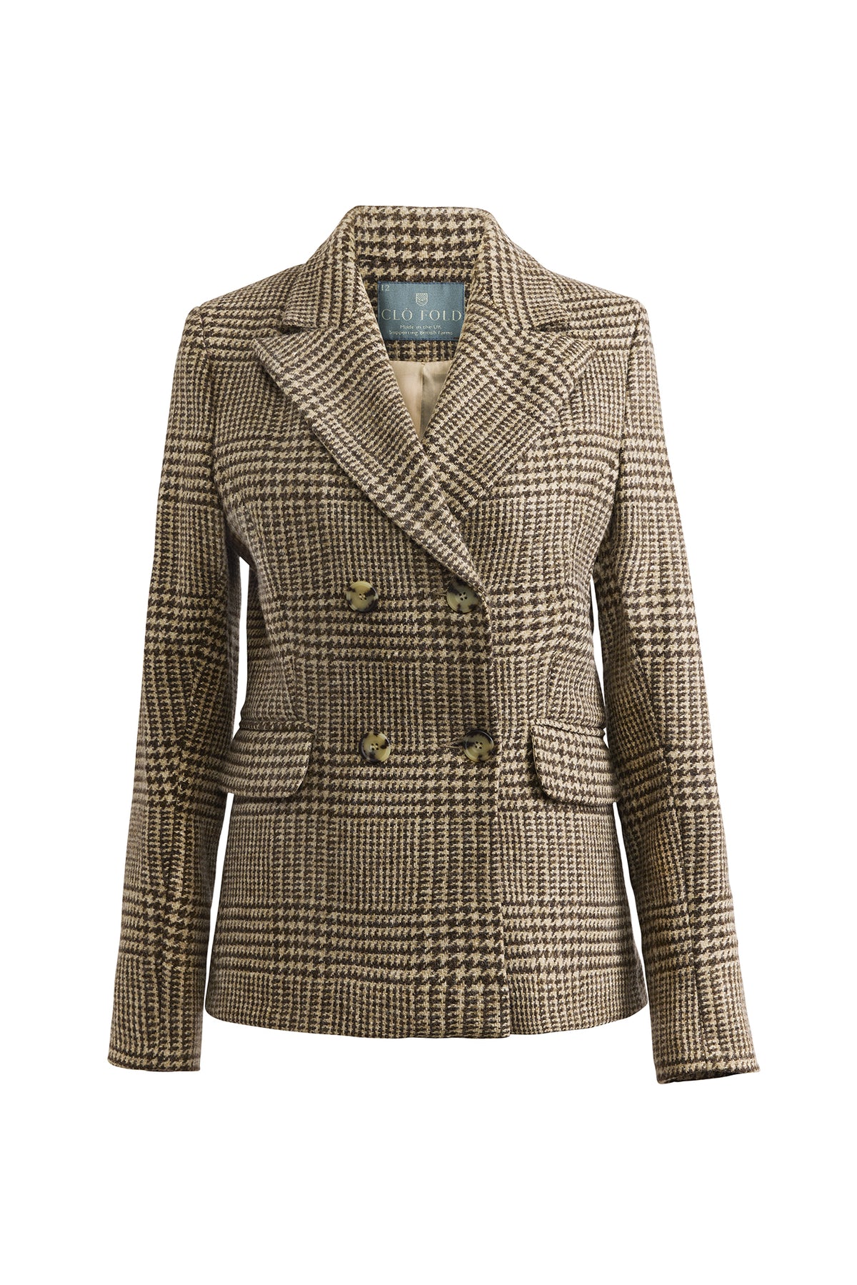 The Braemar Double Breasted British Wool Blazer