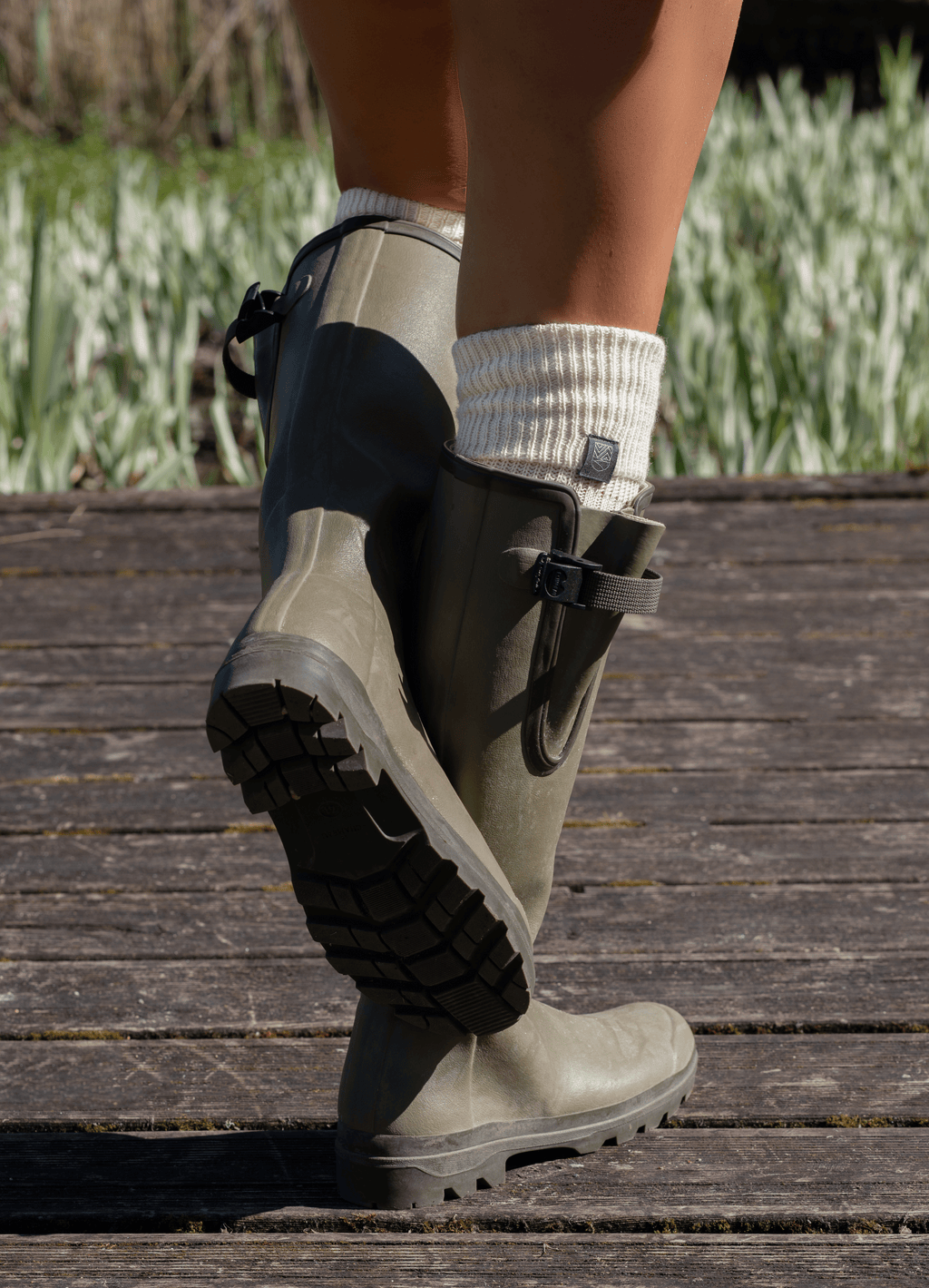 The Elgin tall boot socks