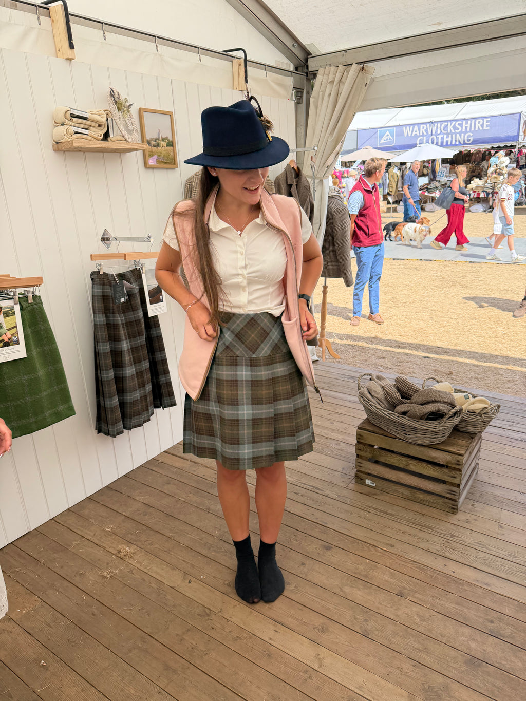 The Fell light Tartan Skirt Pre-order