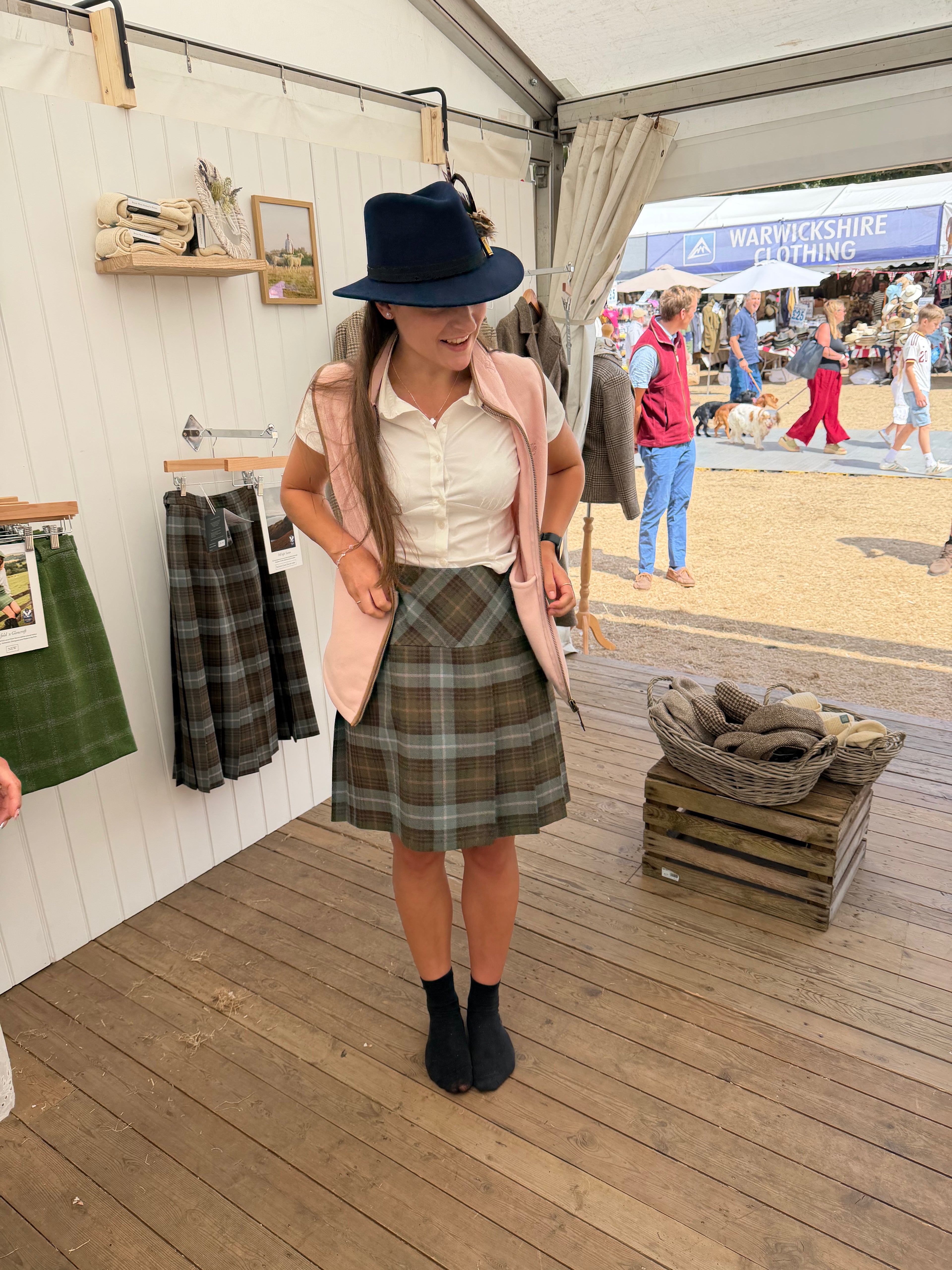 The Fell light Tartan Skirt Pre-order